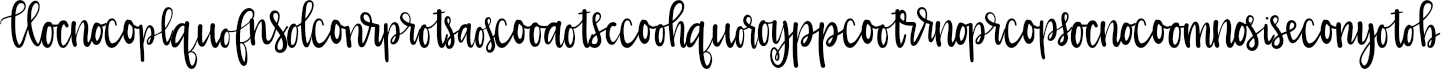 Example 2 of  Font