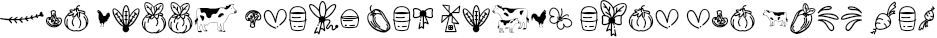 Example 1 of  Font