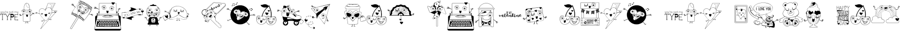 Example 2 of  Font