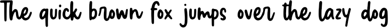 Example 1 of  Font