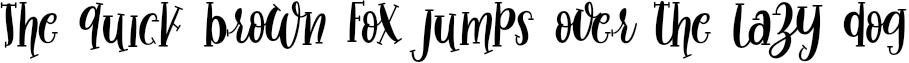 Example 23 of  Font