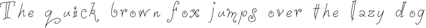 Example 1 of  Font