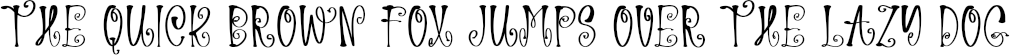 Example 1 of  Font