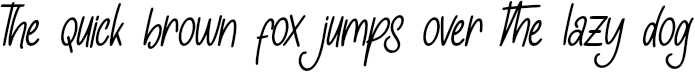 Example 1 of  Font
