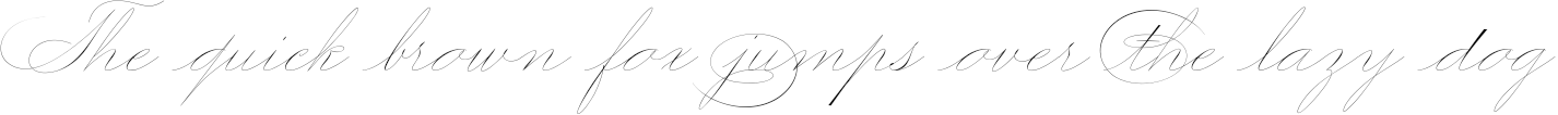 Example 1 of  Font