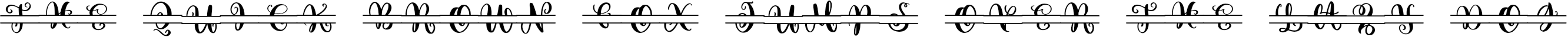 Example 3 of  Font