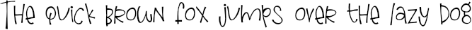 Example 46 of  Font