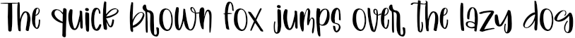 Example 1 of  Font