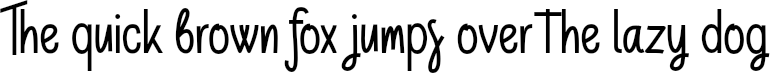 Example 1 of  Font