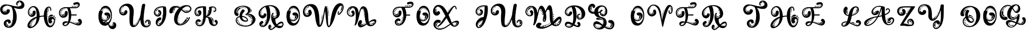 Example 7 of  Font