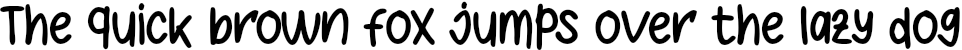 Example 1 of  Font