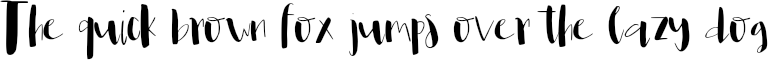 Example 1 of  Font
