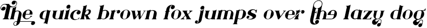 Example 1 of  Font