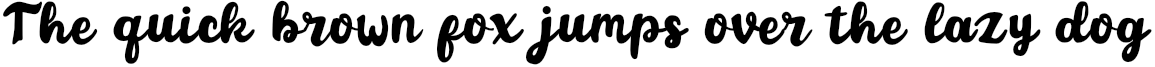 Example 1 of  Font