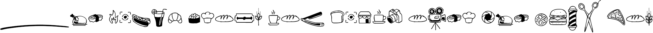 Example 1 of  Font