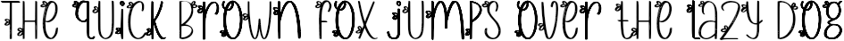 Example 2 of  Font