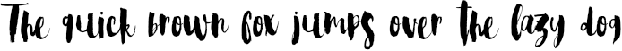 Example 7 of  Font