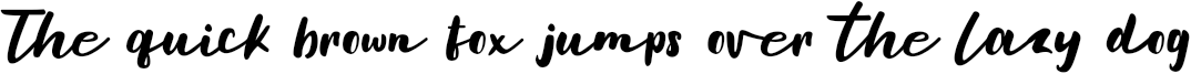 Example 1 of  Font