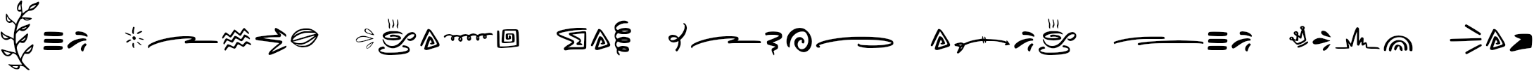 Example 25 of  Font