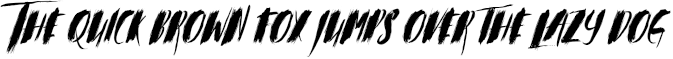 Example 1 of  Font