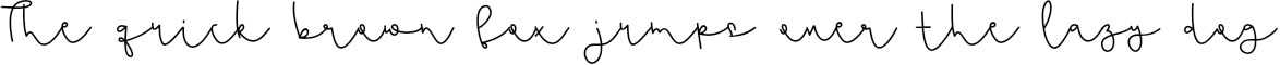 Example 1 of  Font