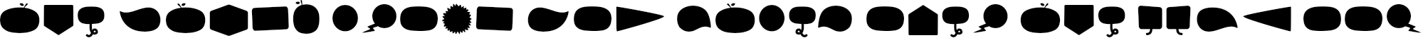 Example 5 of  Font