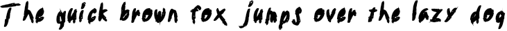 Example 1 of  Font