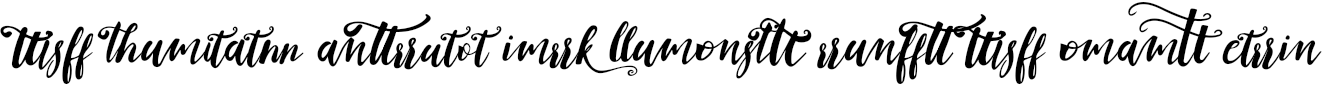 Example 3 of  Font