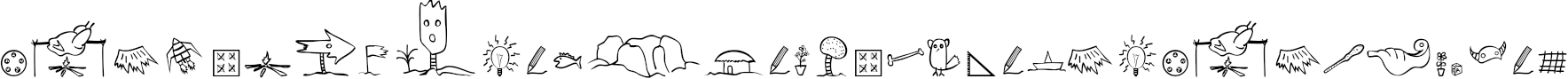 Example 1 of  Font