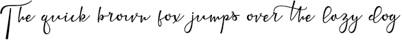 Example 1 of  Font
