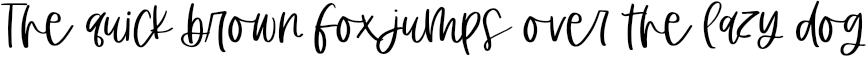 Example 6 of  Font