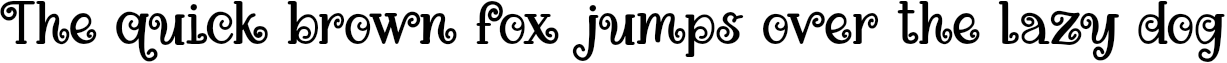 Example 1 of  Font
