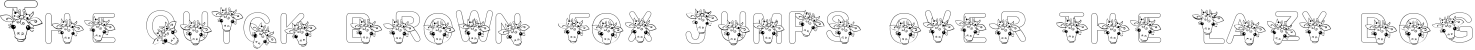 Example 1 of  Font