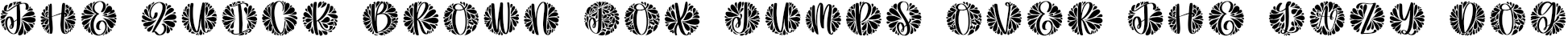 Example 1 of  Font