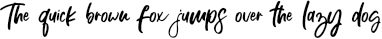 Example 3 of  Font