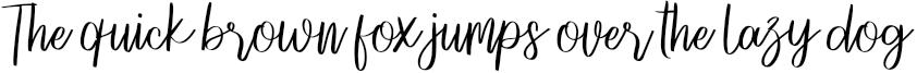 Example 1 of  Font