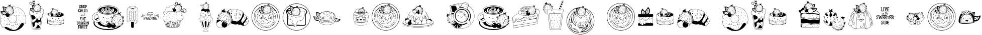 Example 1 of  Font
