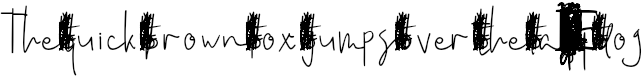 Example 1 of  Font