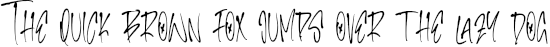Example 1 of  Font