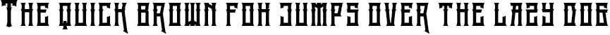 Example 1 of  Font