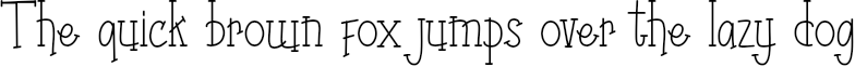 Example 2 of  Font