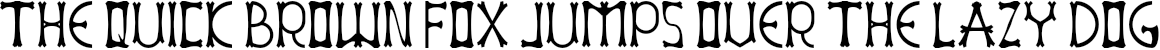 Example 1 of  Font