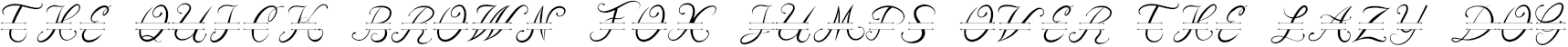 Example 1 of  Font
