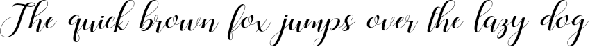 Example 1 of  Font