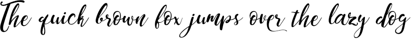 Example 3 of  Font