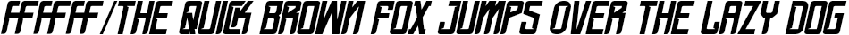 BlackStarlord-Italic preview for Black Starlord