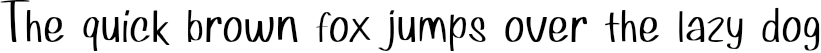 Example 1 of  Font
