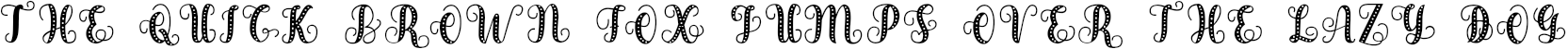 Example 8 of  Font