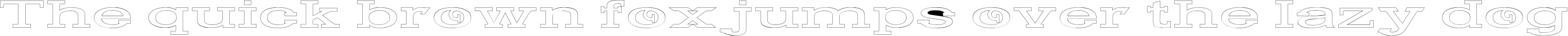 Example 4 of  Font