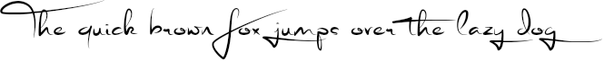 Example 1 of  Font